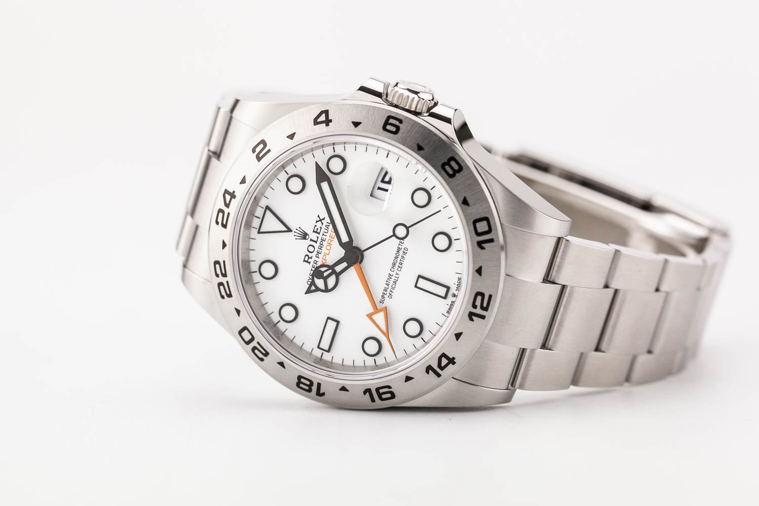 メル2512W2-2 Rolex Explorer II Polar White 42mm 226570 — Watch Exchange Co.